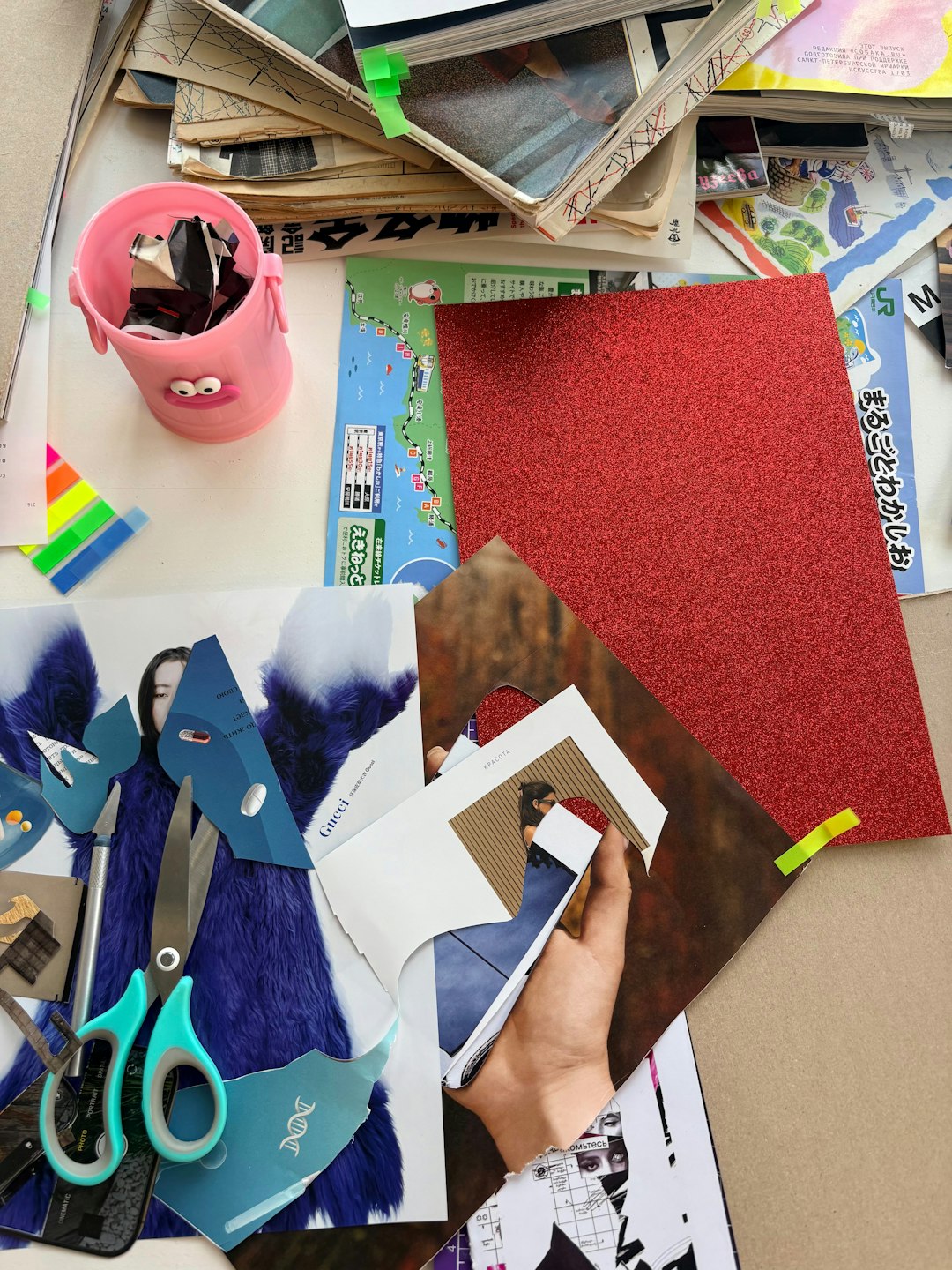 Atelier Moodboard collage