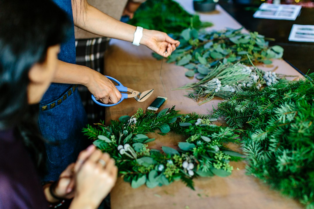 Atelier Couronnes d'hiver